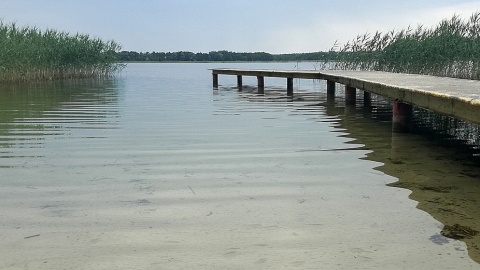 Jezioro Stelchno od lat posiada pierwszą klasę czystości wody. Fot. Marcin Doliński