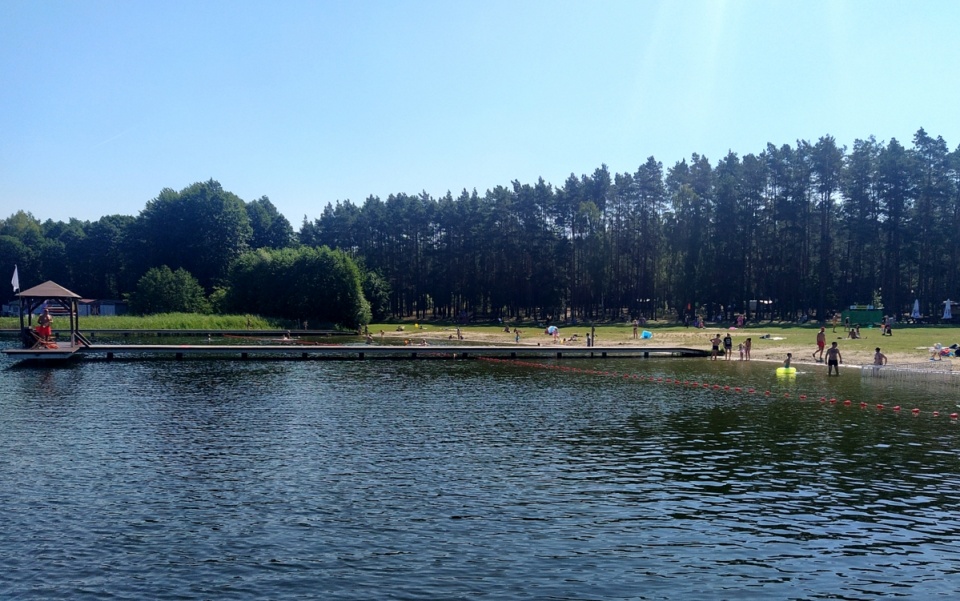 Plaża marzeń? Znajdź ją nad jeziorem Deczno niedaleko Świecia. Fot. Marcin Doliński