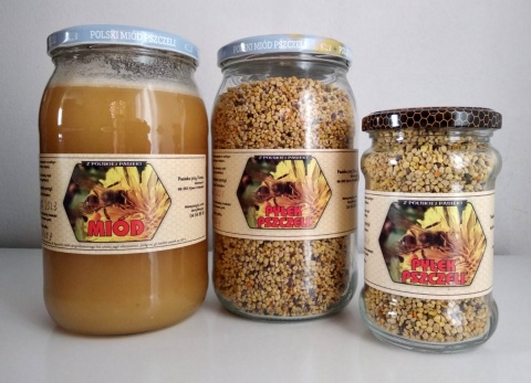„Pasieka przy Forcie” pozyskuje miód wielokwiatowy oraz pyłek pszczeli. Fot. facebook.com/przyforciepasieka