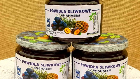 Powidła śliwkowe z ananasem. Fot. lokalna-zywnosc.pl