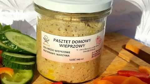 Pasztet domowy wieprzowy - Monika i Marcin Błaszczyk. Fot. Mikołaj Kuras/lokalna-zywnosc.pl