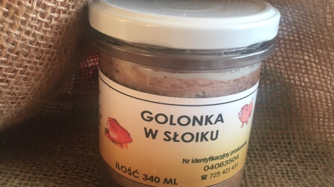 Golonka wieprzowa w słoiku - Monika i Marcin Błaszczyk. Fot. Mikołaj Kuras/lokalna-zywnosc.pl