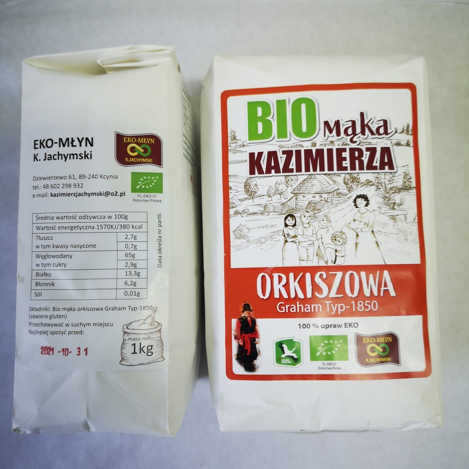 Mąka z certyfikatem. Będzie smacznie! Fot. lokalna-zywnosc.pl