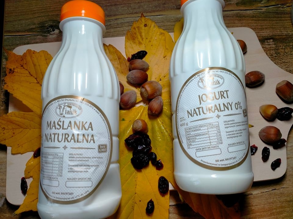 Jogurt naturalny z Serowarni Janik. Fot. lokalna-zywnosc.pl