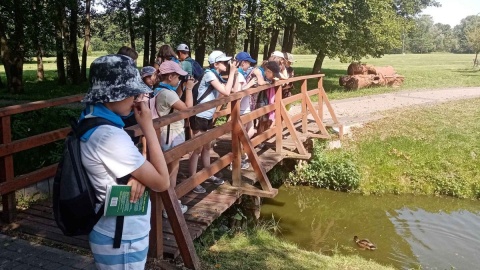 Park kreuje doskonałe warunki do zajęć edukacyjnych dla dzieci i młodzieży. Fot. facebook.com/GorznienskoLidzbarskiParkKrajobrazowy