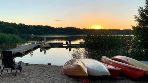 Plaża w Górznie. Fot. facebook.com/mojegorzno