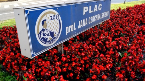 Plac imienia Jana Czochralskiego w Kcyni