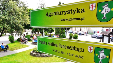 Witamy w Górznie, polskiej Stolicy Geocachingu. Fot. gorzno.pl