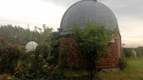 Z wizytą w obserwatorium astronomicznym w Niedźwiadach niedaleko Szubina. Fot. Marcin Glapiak