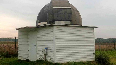 Z wizytą w obserwatorium astronomicznym w Niedźwiadach niedaleko Szubina. Fot. Marcin Glapiak