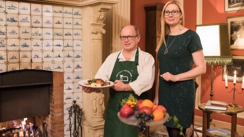 Mennonicka Pętla Smaku - do Ostromecka zapraszają Piotr Lenart i Anna Kornelia Jędrzejewska. Fot. nadesłane/prywatne zbiory Piotra Lenarta