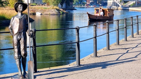 Pomnik flisaka w Bydgoszczy. Fot. Marcin Karasiński