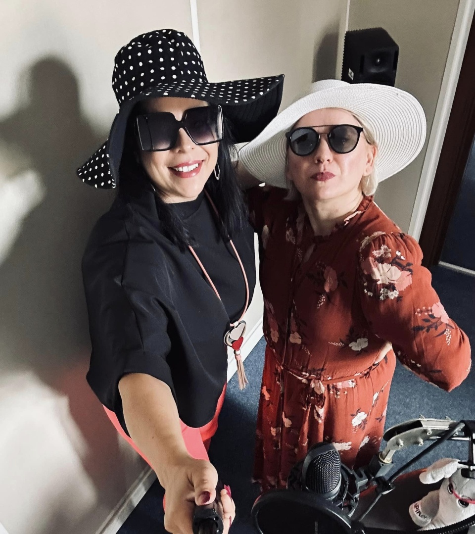 Kapelusze. Anna Jarębska i Agnieszka Marszał (Fot. Anna Jarębska)