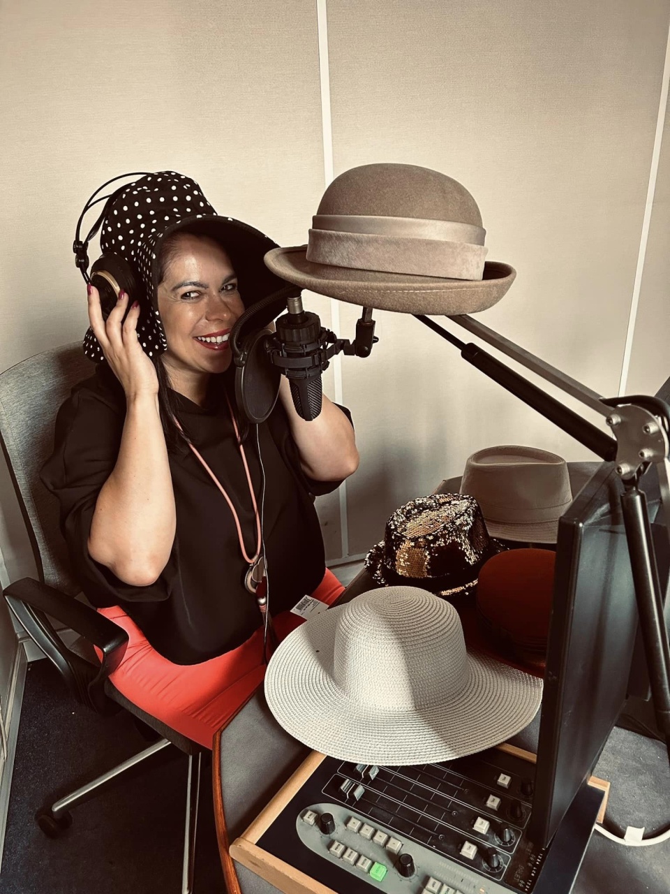 Kapelusze. Anna Jarębska (Fot: Agnieszka Marszał)