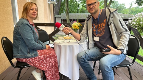 Wizyta w Łabiszynie i rozmowa z Agnieszką Nawrocką/fot. Tomasz Kaźmierski