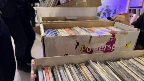 Targi Małych Wydawców i giełda płyt winylowych w Velvet ArtCafe w Bydgoszczy/fot. Tomasz Kaźmierski