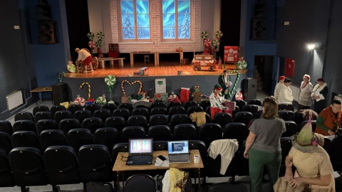 Mogileński Dom Kultury - próba teatralna seniorów/fot. Tomasz Kaźmierski