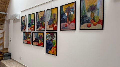 Wizyta w Gminnym Ośrodku Kultury w Osielsku/fot. Tomasz Kaźmierski