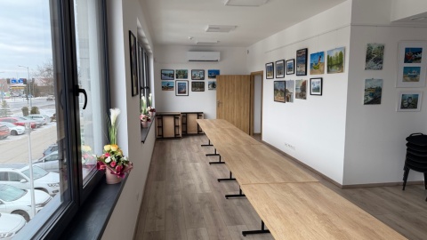 Wizyta w Gminnym Ośrodku Kultury w Osielsku/fot. Tomasz Kaźmierski