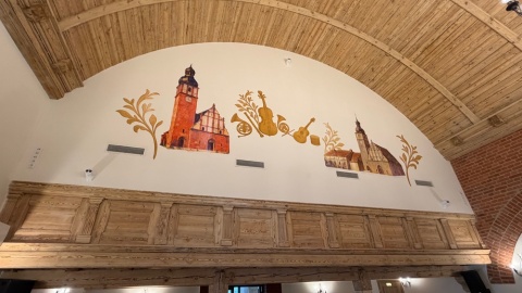 Wizyta w Gminnym Ośrodku Kultury w Osielsku/fot. Tomasz Kaźmierski