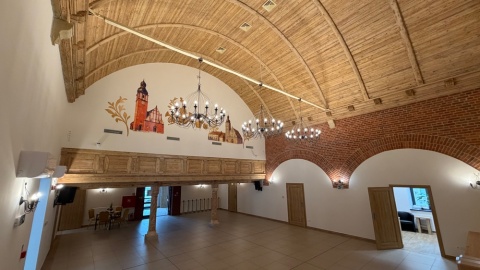 Wizyta w Gminnym Ośrodku Kultury w Osielsku/fot. Tomasz Kaźmierski