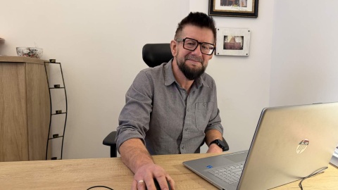 Piotr Wizimirski, dyrektor Gminnego Ośrodka Kultury w Osielsku/fot. Tomasz Kaźmierski