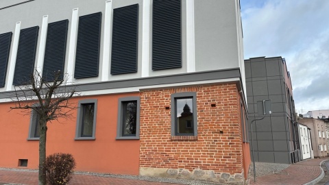 Wyremontowana elewacja Tucholskiego Ośrodka Kultury/fot. Tomasz Kaźmierski