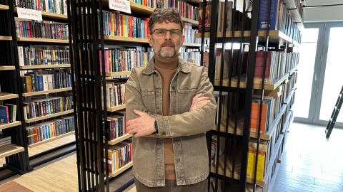 Tomasz Gronet, dyrektor Gminnego Centrum Kultury w Białych Błotach/fot. Tomasz Kaźmierski