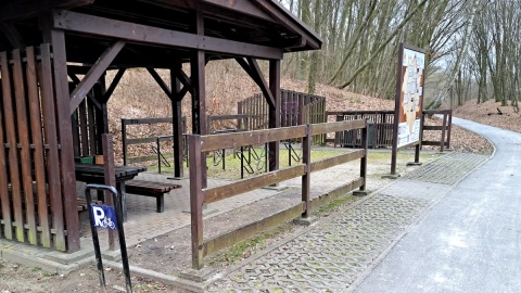 Postój dla rowerzystów. Fot. Żaneta Walentyn/PR PiK