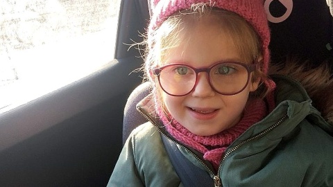 U małej Oli Ślęzak z Torunia zdiagnozowano zespół Retta. Fot. nadesłane