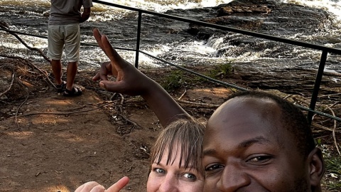 Renata Lesner-Szwarc z toruńskiej Fundacji Verda spędzi w Ugandzie miesiąc. Fot. nadesłane