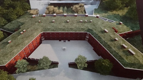 Wizualizacja muzeum gen. Elżbiety Zawackiej w Toruniu. Fot. Michał Zaręba/PR PiK