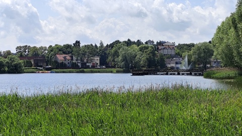 Więcbork- widok na jezioro. Fot. Żaneta Walentyn/PR PiK