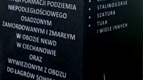 Pomnik w Ciechanowie. Fot. Michał Zaręba/PR PiK