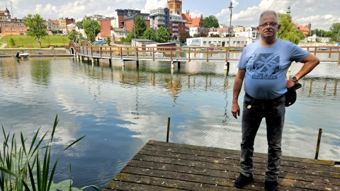 Dariusz Gołębiewski od pokoleń mieszka w Chełmży. Fot. Adriana Andrzejewska-Kuras/PR PiK