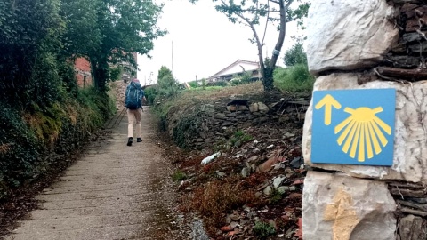 „Kilometry w głąb siebie”, w drodze do Santiago de Compostela. Fot. Michał Zaręba/arch. PR PiK