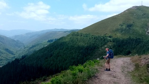„Kilometry w głąb siebie”, w drodze do Santiago de Compostela. Fot. Michał Zaręba/arch. PR PiK