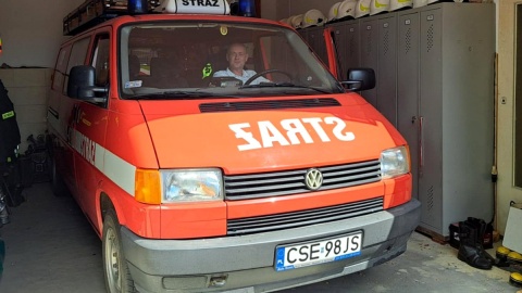 W remizie Ochotniczej Straży Pożarnej w Lubczy. Fot. Żaneta Walentyn/PR PiK