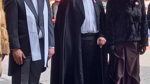 Dom Polski w miniony weekend stał się bohaterem przejmującej rekonstrukcji z udziałem mieszkańców Szubina/fot.: Michał Słobodzian