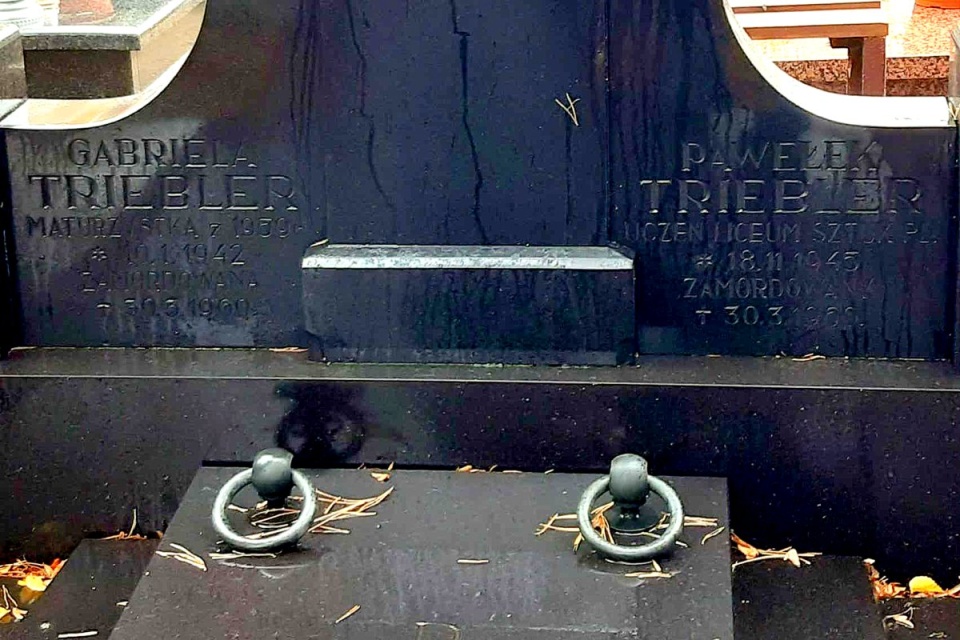 Grób rodziny Trieblerów. Fot. Henryk Żyłkowski/arch. PR PiK