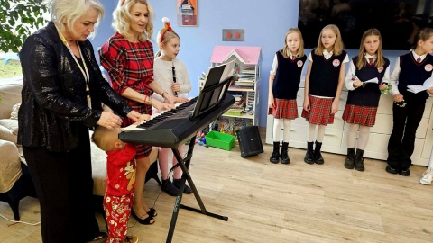 O świąteczną atmosferę w Hospicjum dla Dzieci „Nadzieja” dbają kolędnicy. Fot. Adriana Andrzejewska-Kuras/PR PiK