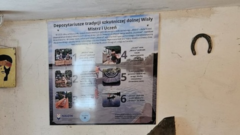 W warsztacie szkutniczym Pana Rafała z Kaszczorka. Fot. Adriana Andrzejewska-Kuras/PR PiK