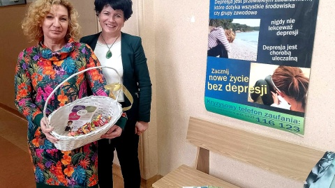 W akcji nie mogło zabraknąć Pani dyrektor i Pani pedagog. Fot. Michał Zaręba/PR PiK