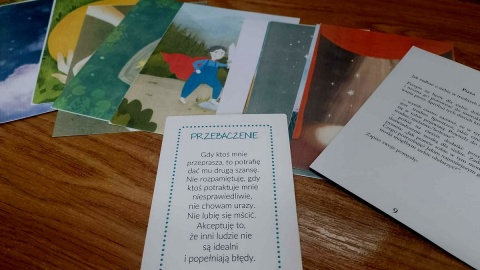 W różnych miejscach touńskiego liceum można było znaleźć bardzo ważne punkty wsparcia. Fot. Michał Zaręba/PR PiK. Fot. Michał Zaręba/PR PiK