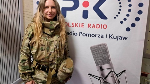 Justyna Gotowicz, wolontariuszka fundacji „W międzyczasie”. Fot. Żaneta Walentyn/PR PiK