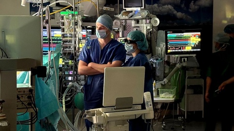 Najnowocześniejsza w Europie sala operacyjna znajduje się w Bydgoszczy. Fot. Izabela Langner/PR PiK