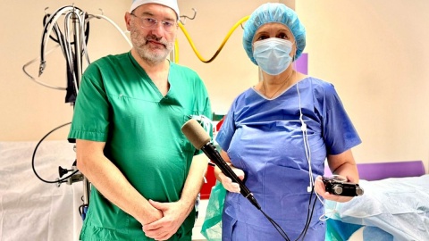 Prof. Wojciech Pawliszak i Żaneta Walentyn. Fot. Izabela Langner/PR PiK