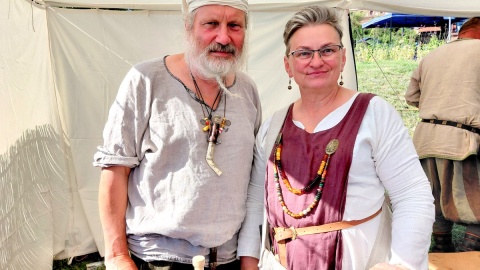 Podczas tegorocznego Festiwalu Wisły udało się zajrzeć nam do świata bursztynu. Fot. Michał Zaręba/PR PiK