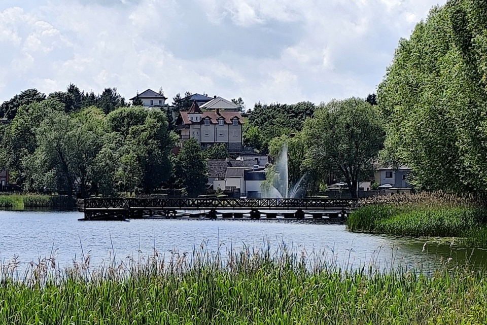 Nad jeziorem w Więcborku. Fot. Żaneta Walentyn/PR PiK