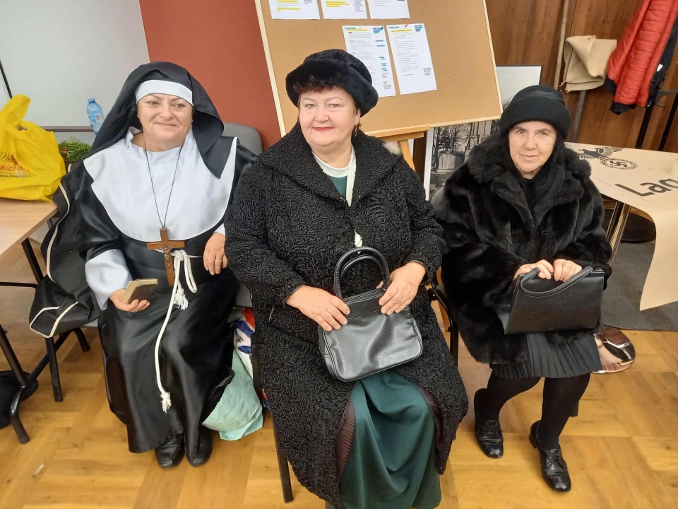 Dom Polski w miniony weekend stał się bohaterem przejmującej rekonstrukcji z udziałem mieszkańców Szubina/fot.: Michał Słobodzian